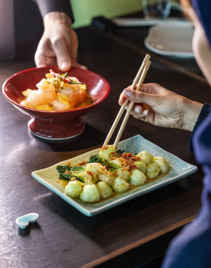 Yauatcha restaurant in Riyadh