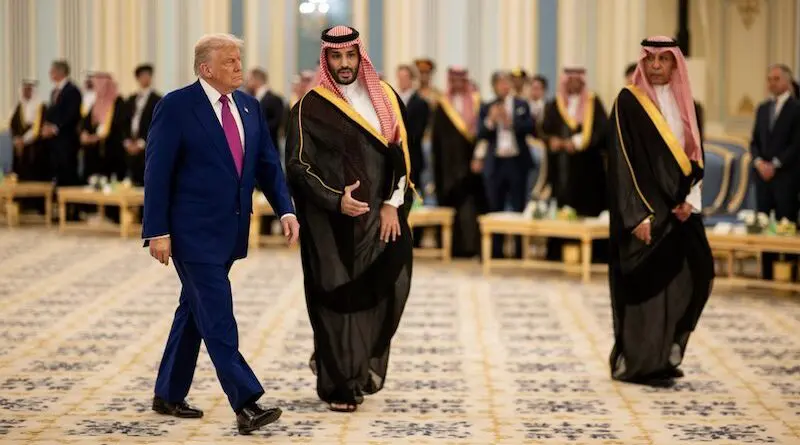 US President Donald Trump with Saudi Crown Prince Mohammed bin Salman. Photo Credit: The White House, X